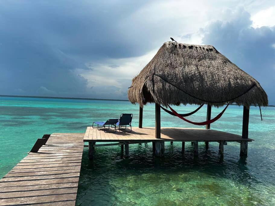 Luigi'S Glamping Lägenhet Bacalar Exteriör bild