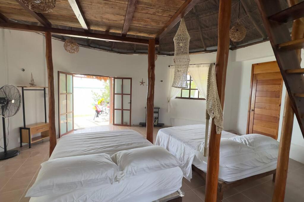 Luigi'S Glamping Lägenhet Bacalar Exteriör bild
