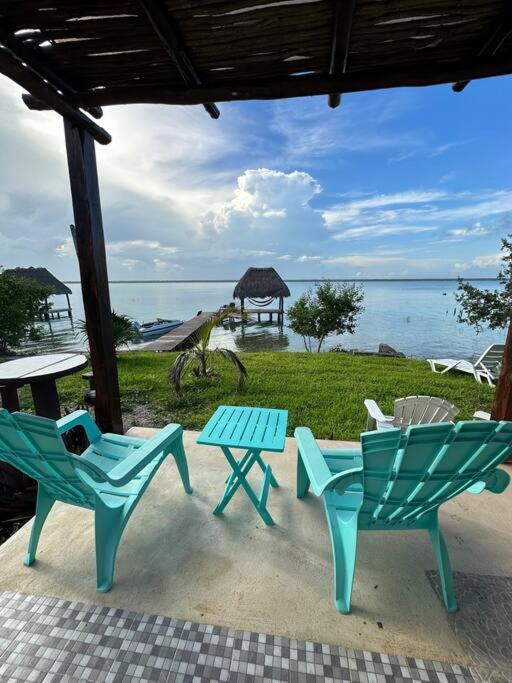 Luigi'S Glamping Lägenhet Bacalar Exteriör bild