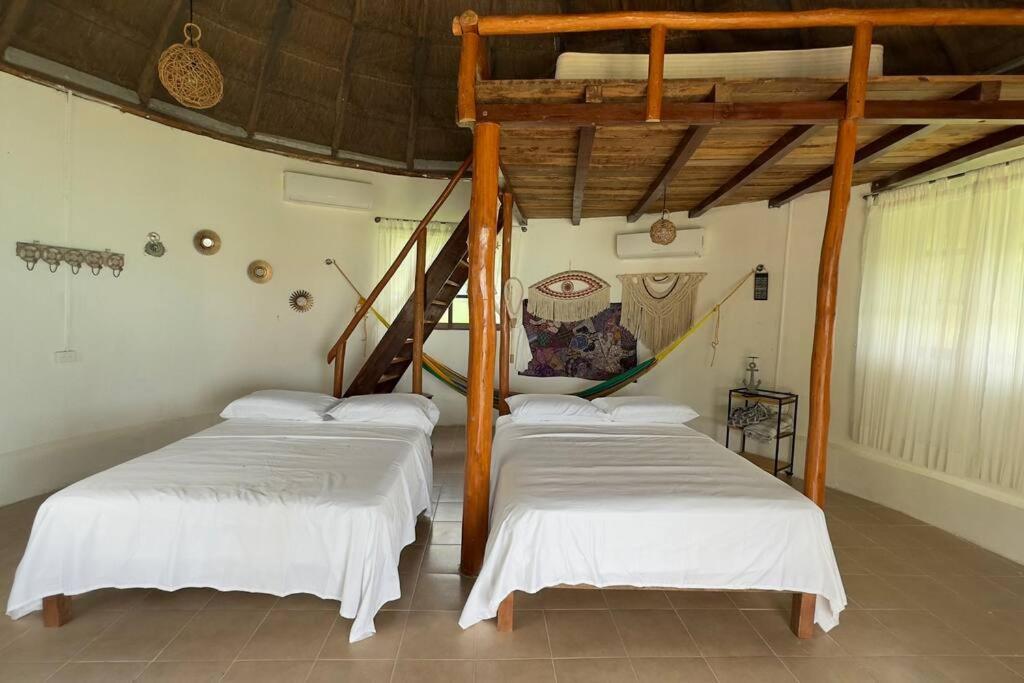 Luigi'S Glamping Lägenhet Bacalar Exteriör bild