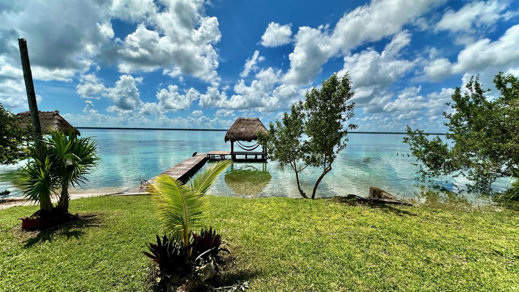 Luigi'S Glamping Lägenhet Bacalar Exteriör bild